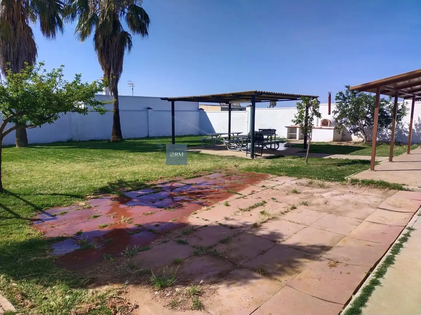 Jardín de Casa o chalet de alquiler en Sanlúcar de Barrameda con Aire acondicionado