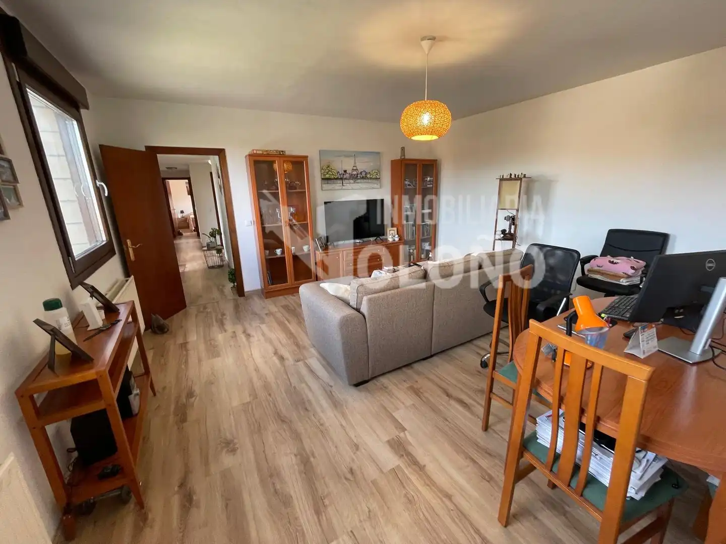 Sala de estar de Casa o chalet en venta en Ollauri con Calefacción, Jardín privado y Parquet