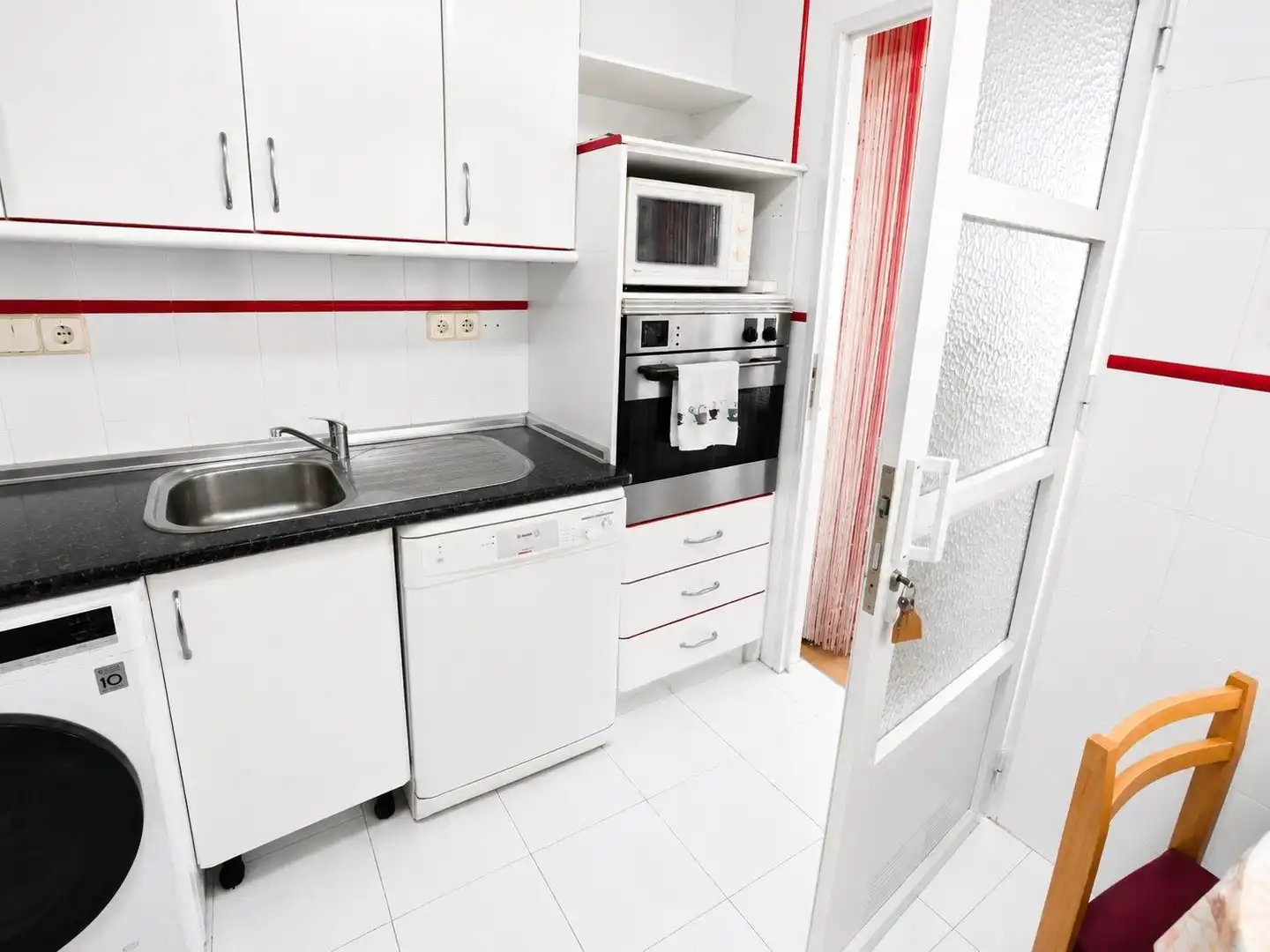 Cocina de Piso en venta en Cartagena con Aire acondicionado, Trastero y Amueblado