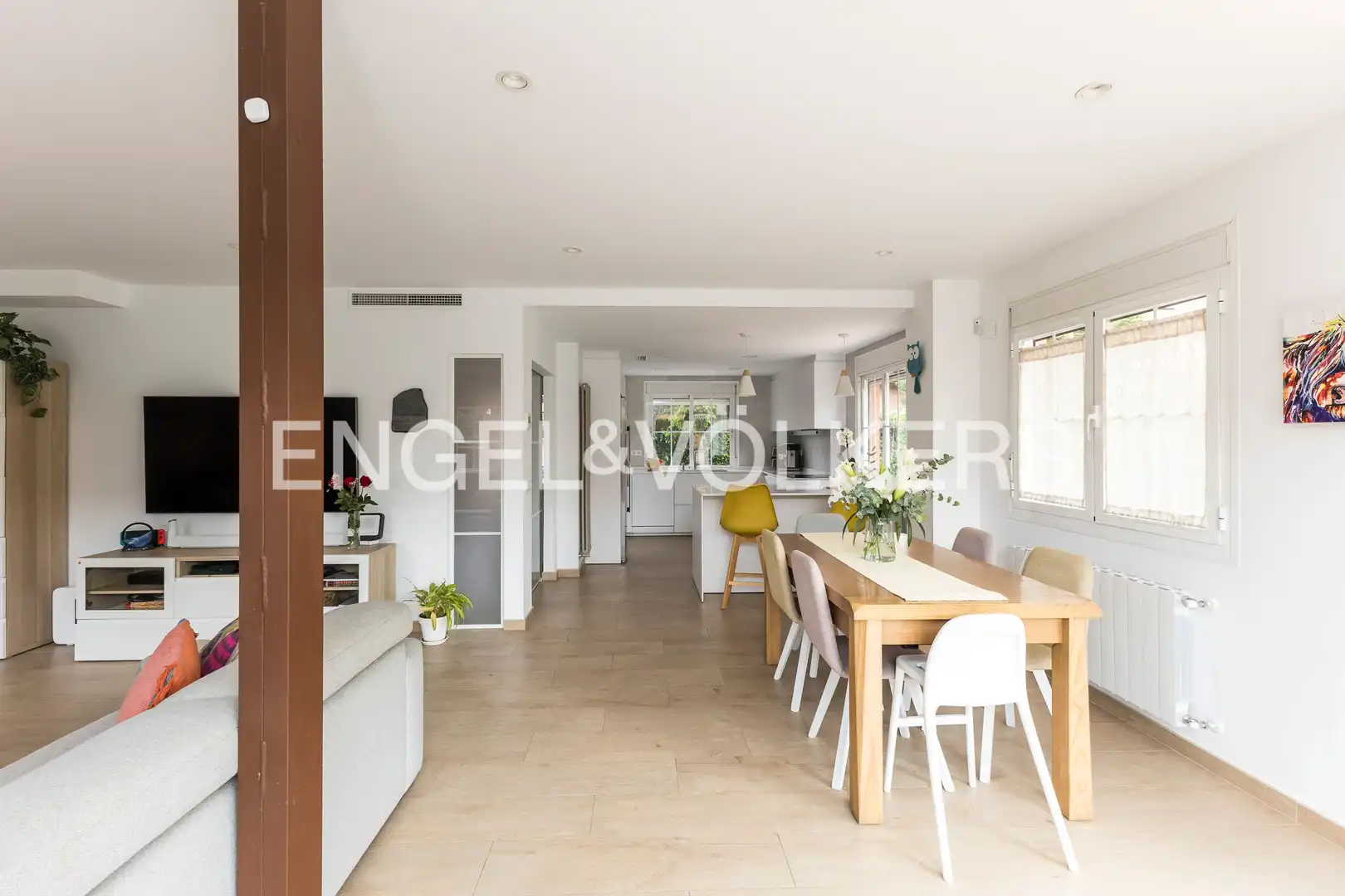 Comedor de Casa o chalet en venta en Rivas-Vaciamadrid con Aire acondicionado, Calefacción y Jardín privado