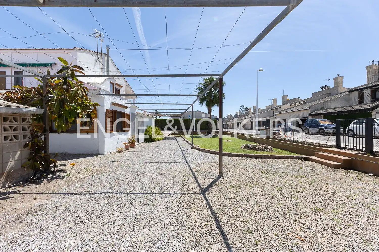 Exterior view of Houses for rent in Sagunto / Sagunt  with Air Conditioner, Heating and Private garden