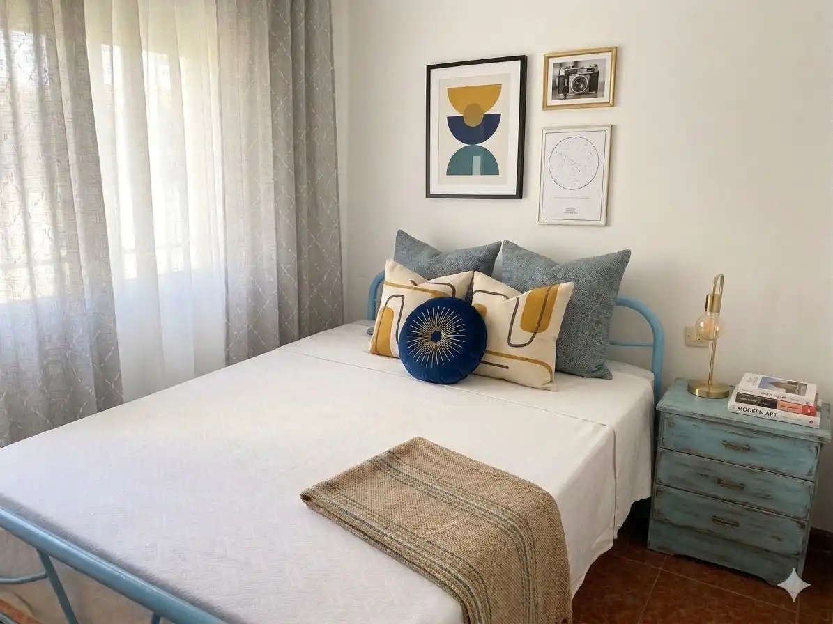 Bedroom of Detached homes for sale in Cuevas Bajas  with Private garden