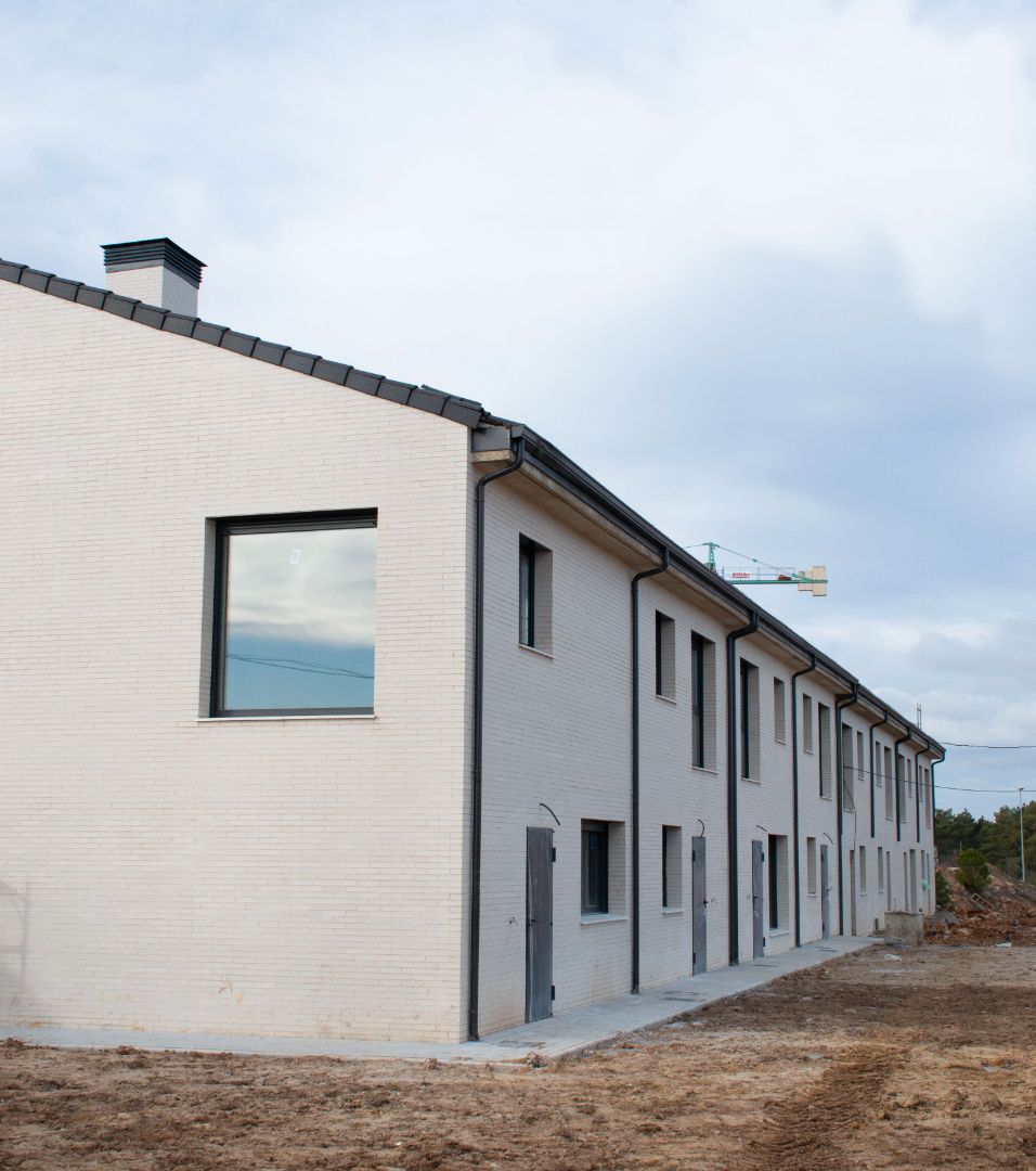 Exterior view of Single-family semi-detached for sale in Golmayo