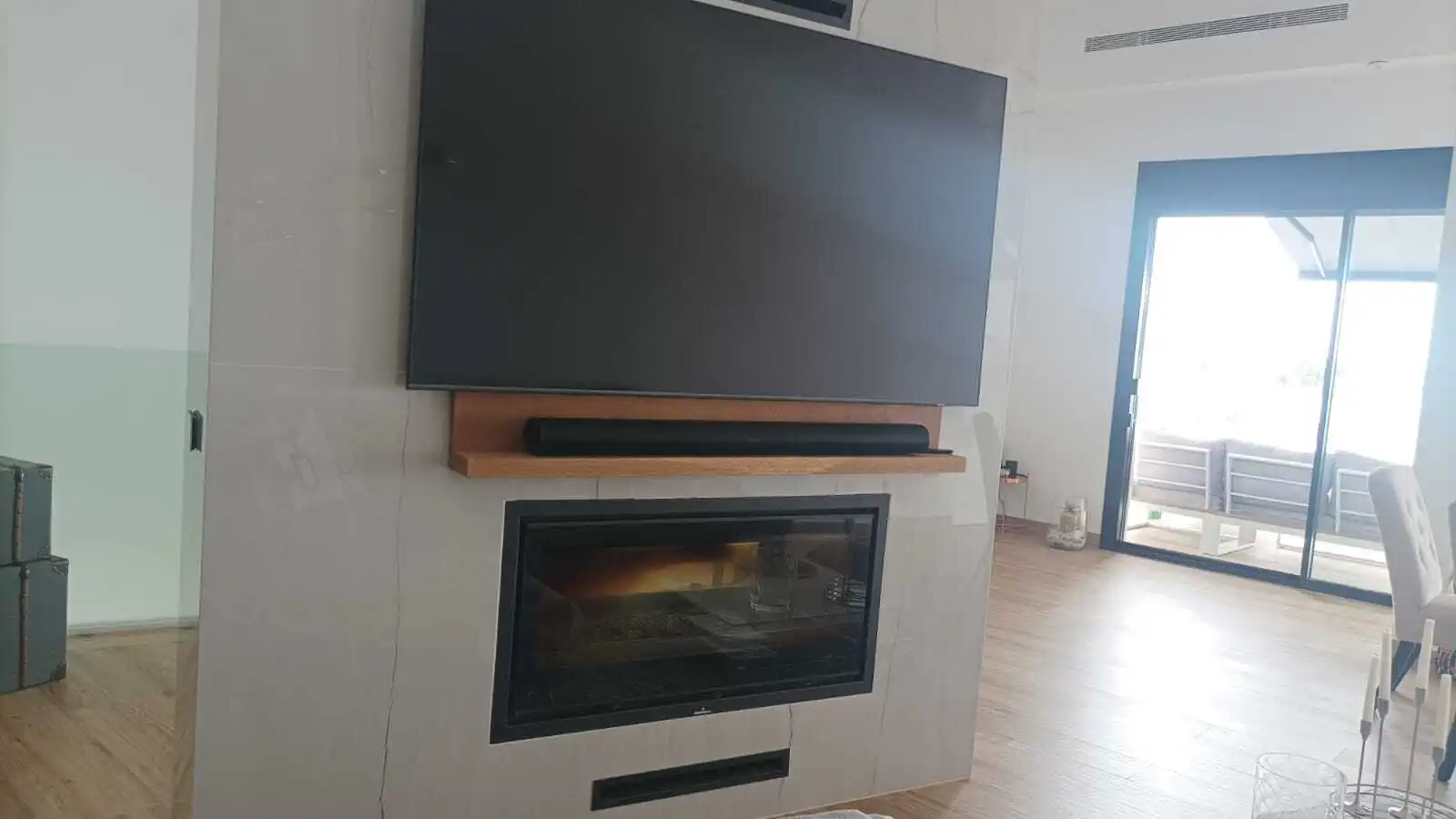 Sala d'estar de Àtic en venda en San Pedro del Pinatar amb Aire condicionat, Calefacció i Parquet