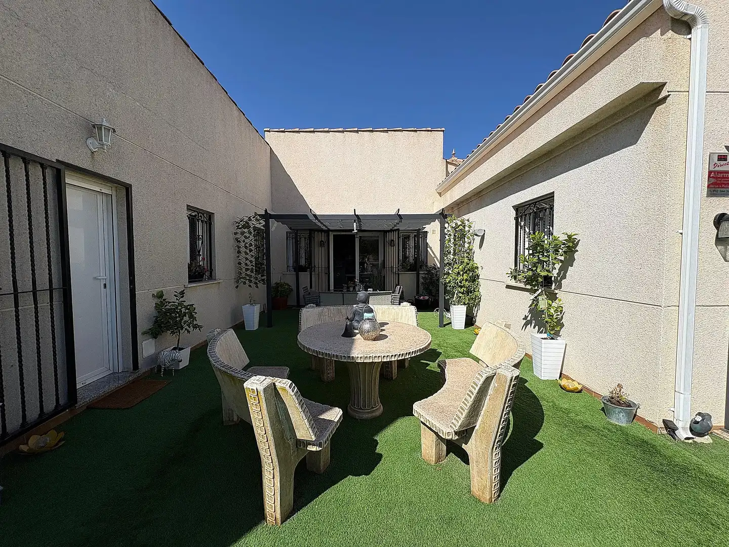 Terrassa de Casa o xalet en venda en Biar amb Calefacció, Jardí privat i Parquet