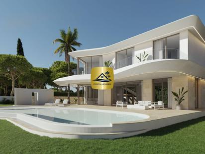 Exterior view of House or chalet for sale in Jávea / Xàbia  with Air Conditioner, Heating and Private garden