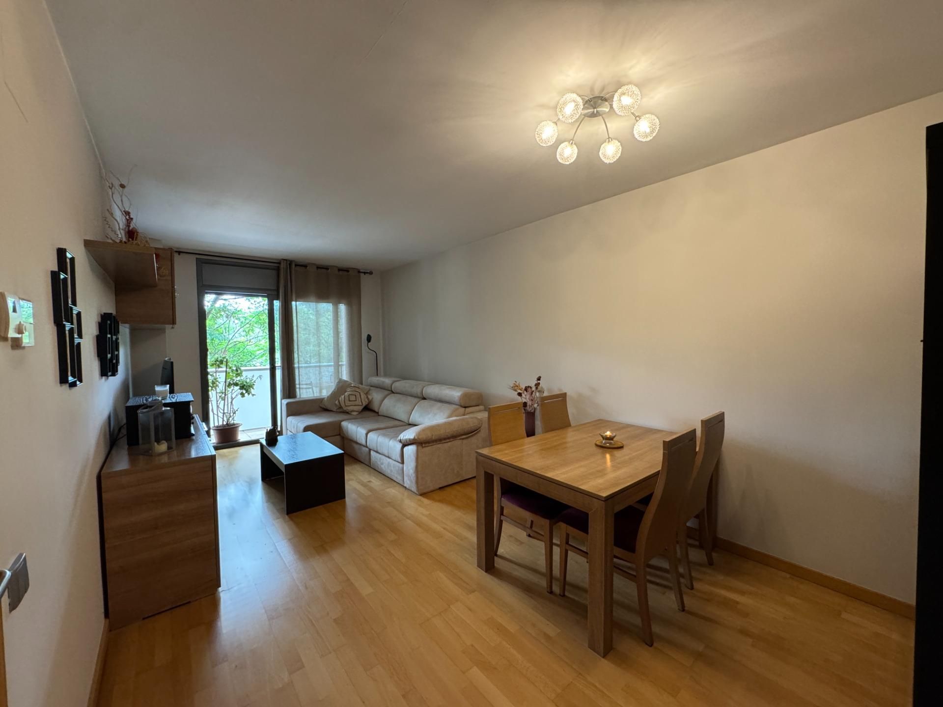 Sala de estar de Piso en venta en Granollers con Aire acondicionado, Parquet y Balcón