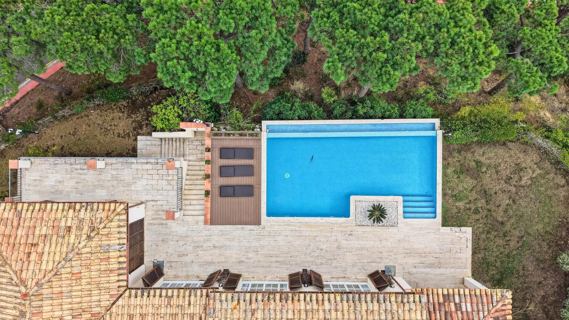 Piscina de Casa o chalet en venta en Sant Feliu de Guíxols con Aire acondicionado, Jardín privado y Parquet