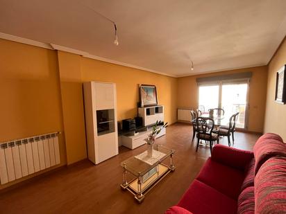 Living room of Flat for sale in  Albacete Capital  with Terrace and Balcony