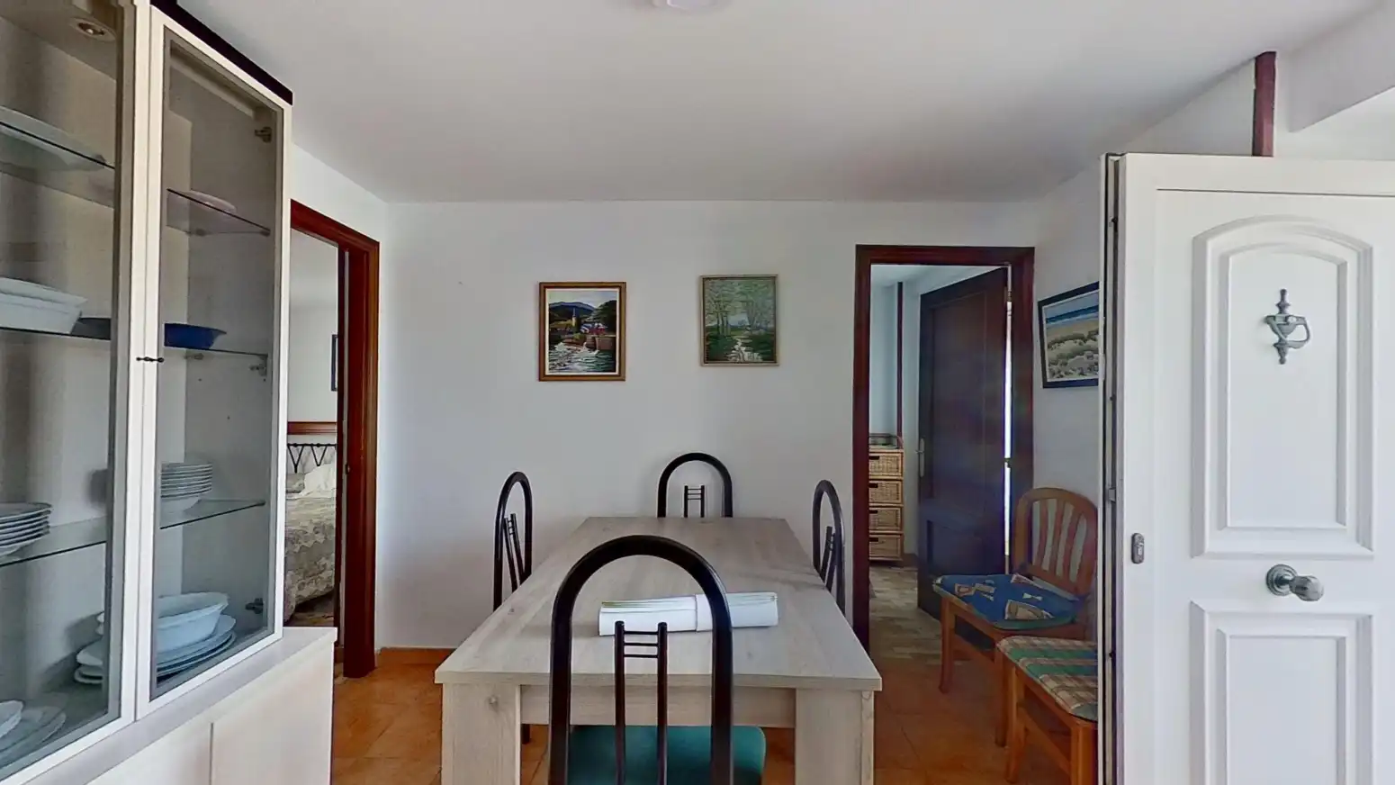 Menjador de Casa adosada en venda en Suances amb Terrassa i Balcó