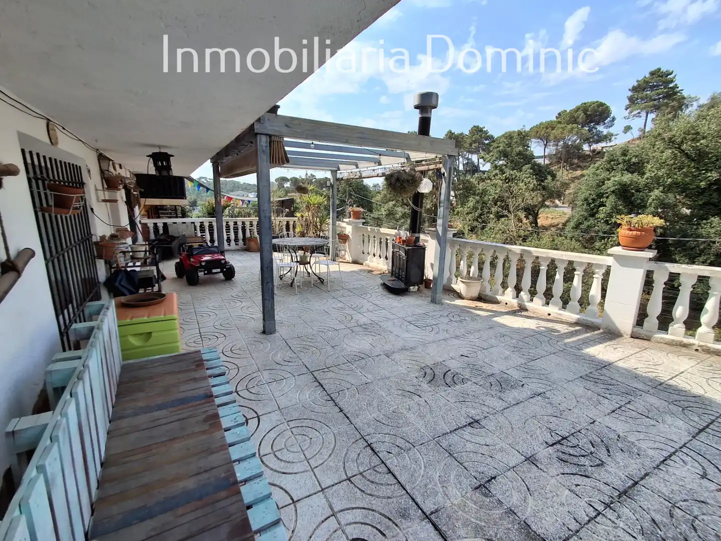 Terraza de Casa adosada en venta en Maçanet de la Selva con Calefacción, Jardín privado y Terraza