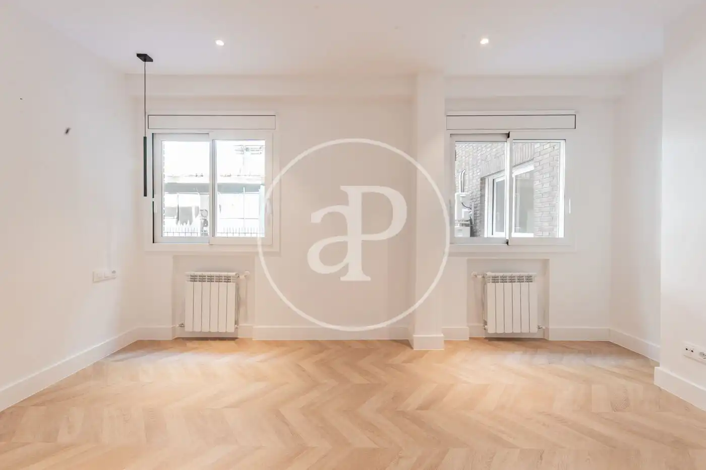 Sala de estar de Piso de alquiler en Madrid con Aire acondicionado, Calefacción y Se aceptan mascotas