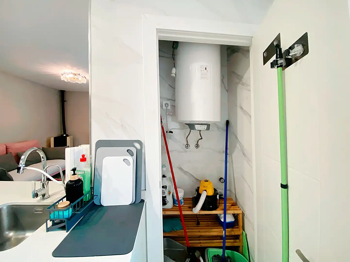 Kitchen of Flat for sale in Langreo  with Air Conditioner and Heating