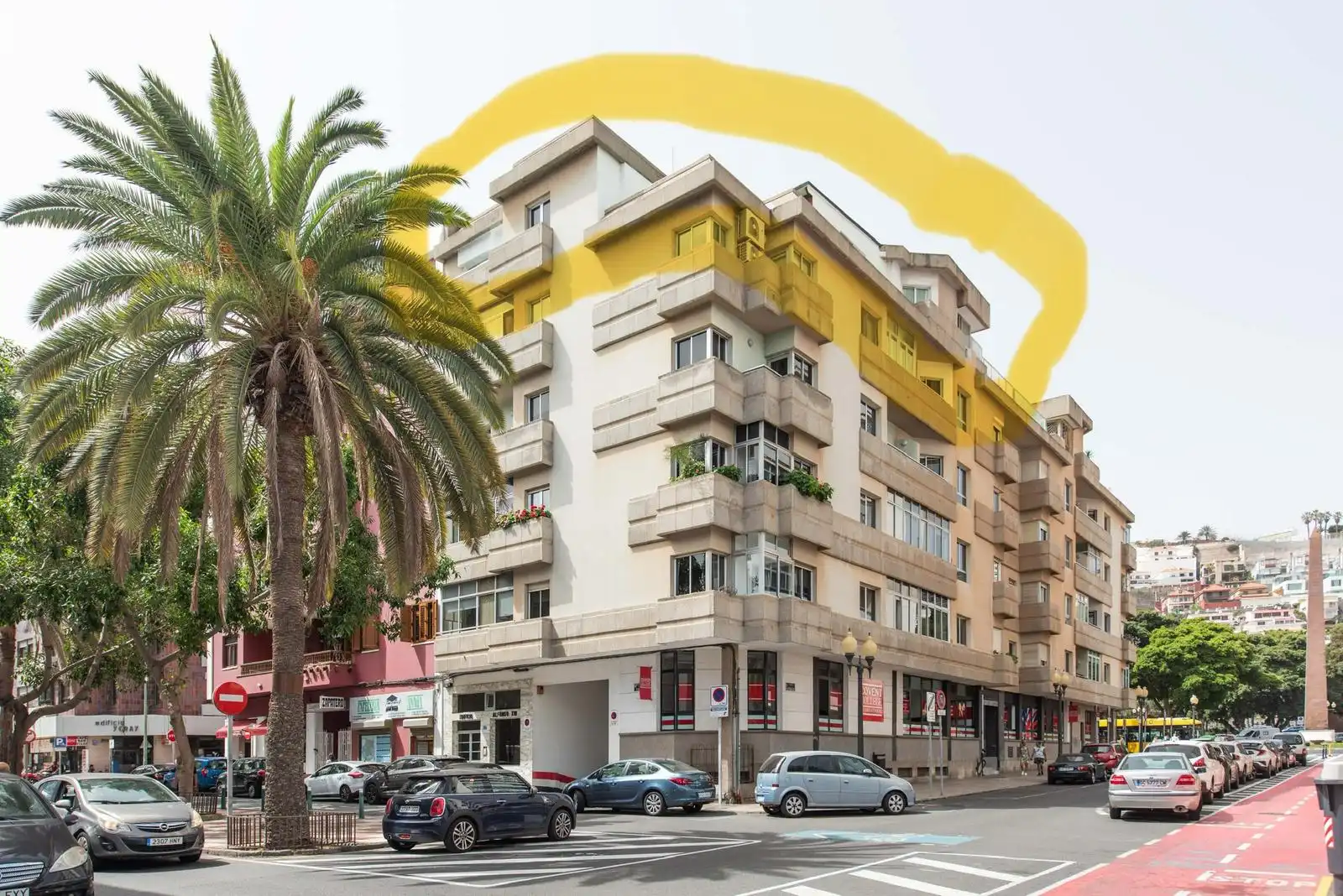 Außenansicht von Dachboden zum Verkauf in Las Palmas de Gran Canaria mit Terrasse
