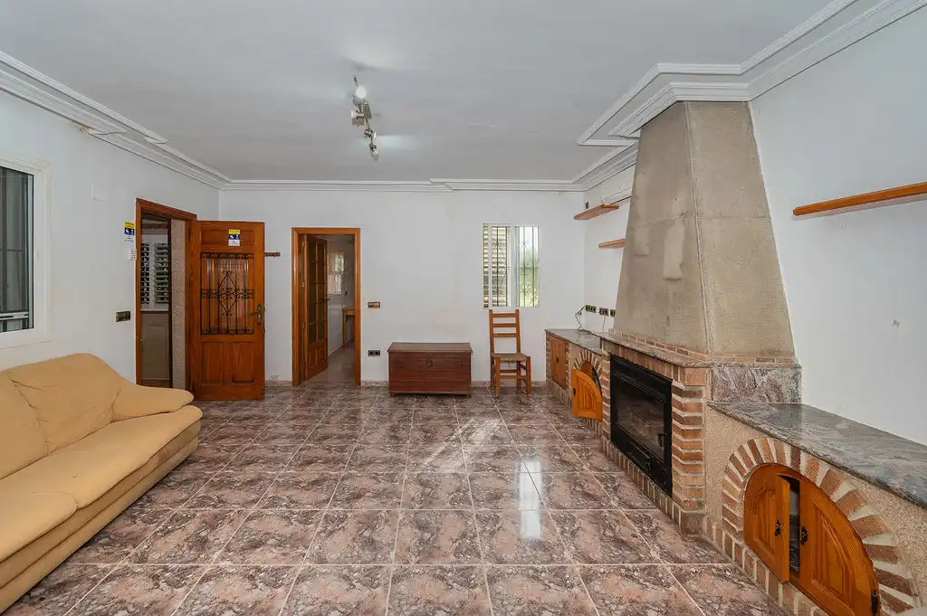 Sala d'estar de Casa adosada en venda en Sant Jordi de Ses Salines - Sant Francesc 
