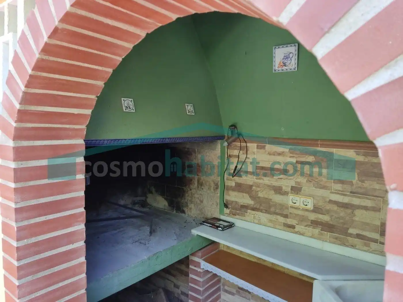 Cuina de Casa o xalet de lloguer en Náquera amb Aire condicionat, Jardí privat i Terrassa