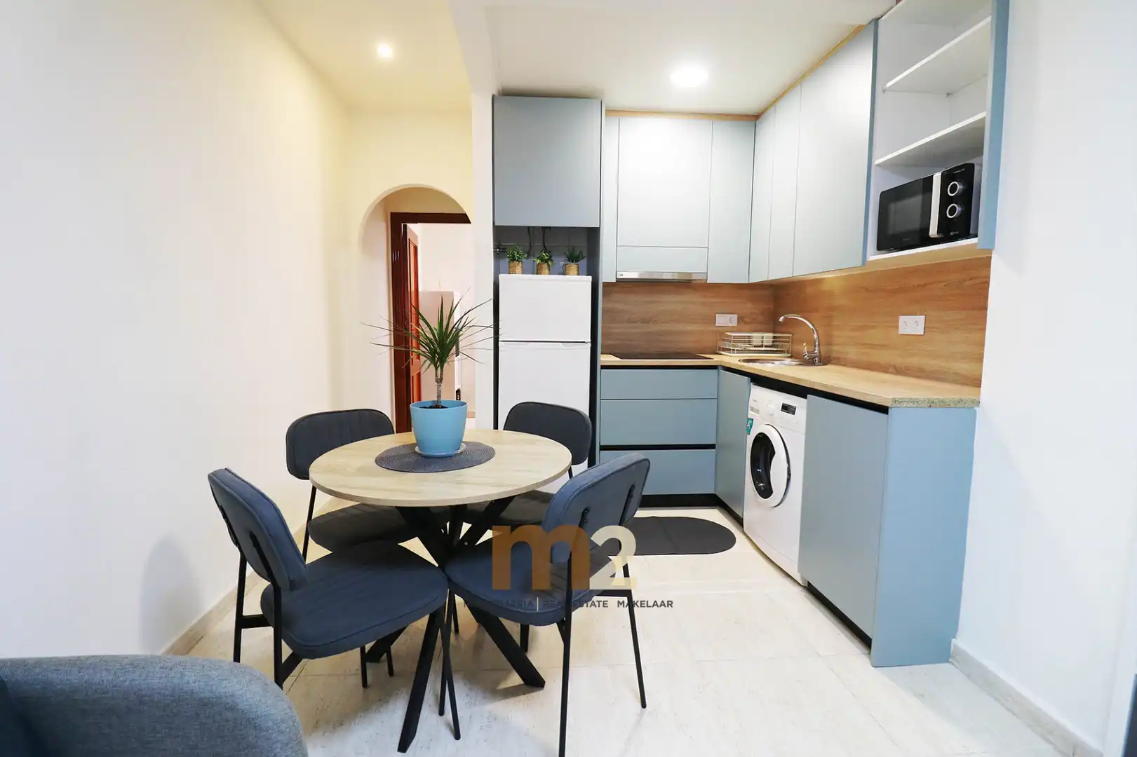 Cocina de Apartamento de alquiler en Guardamar del Segura con Terraza, Amueblado y Horno