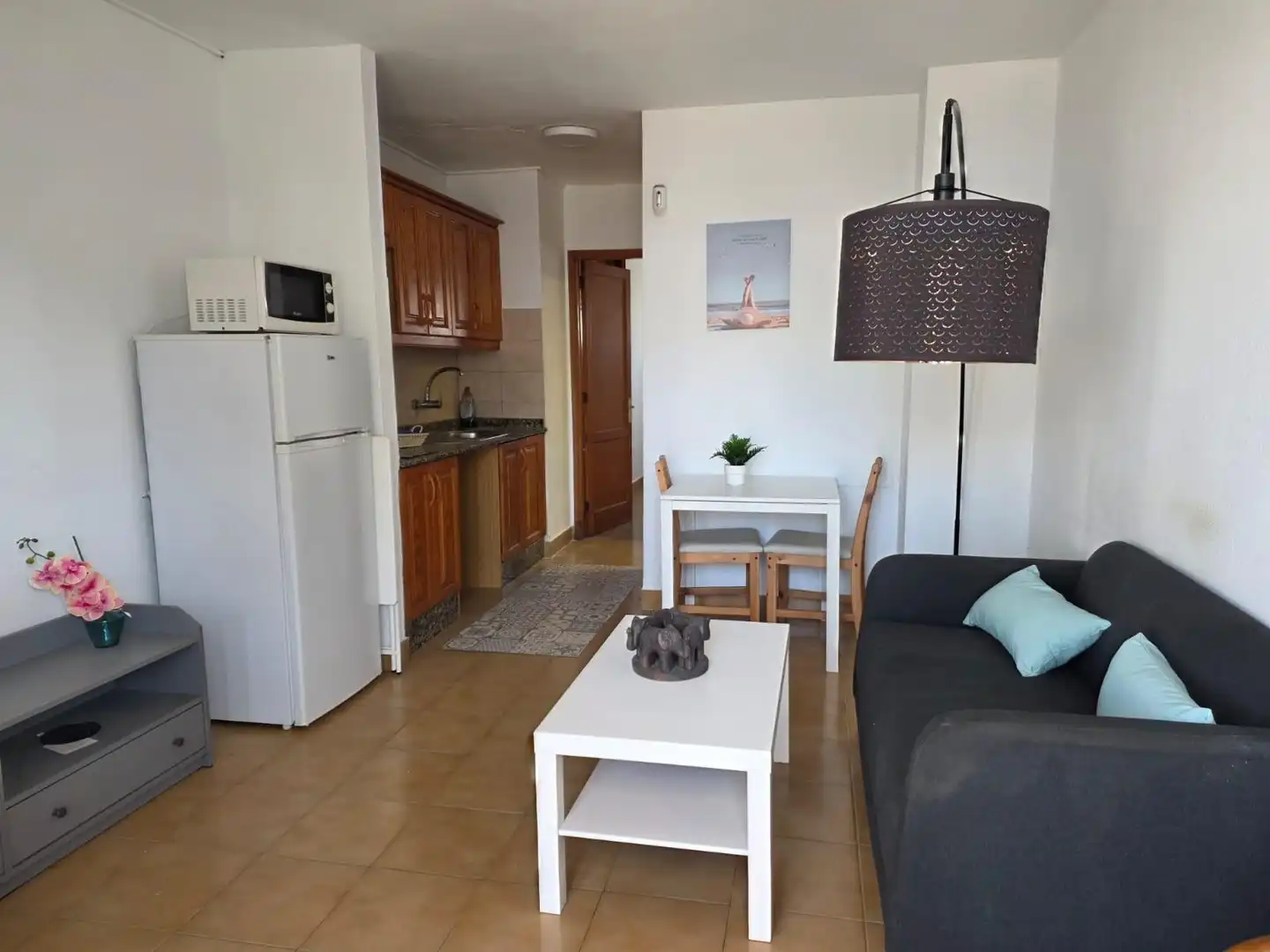Cocina de Apartamento en venta en Tías con Terraza y Piscina comunitaria