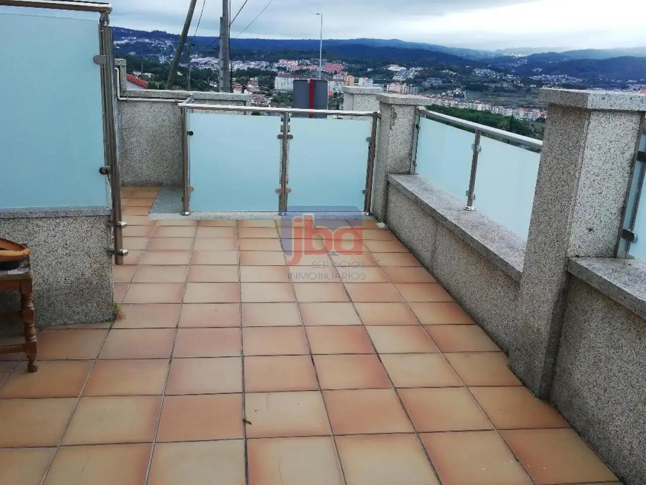 Terraza de Casa o chalet en venta en Ourense Capital  con Calefacción, Jardín privado y Amueblado
