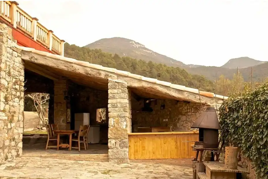 Terraza de Casa o chalet en venta en Sales de Llierca con Calefacción, Jardín privado y Terraza
