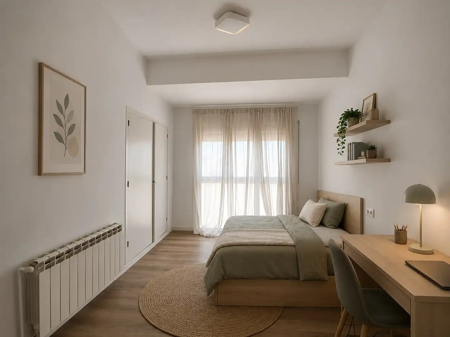 Bedroom of Flat for sale in Sentmenat  with Heating and Storage room