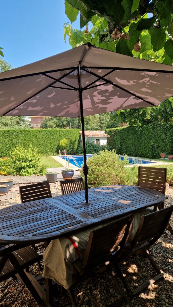 Jardí de Casa o xalet en venda en Santa Coloma de Farners amb Calefacció, Jardí privat i Terrassa