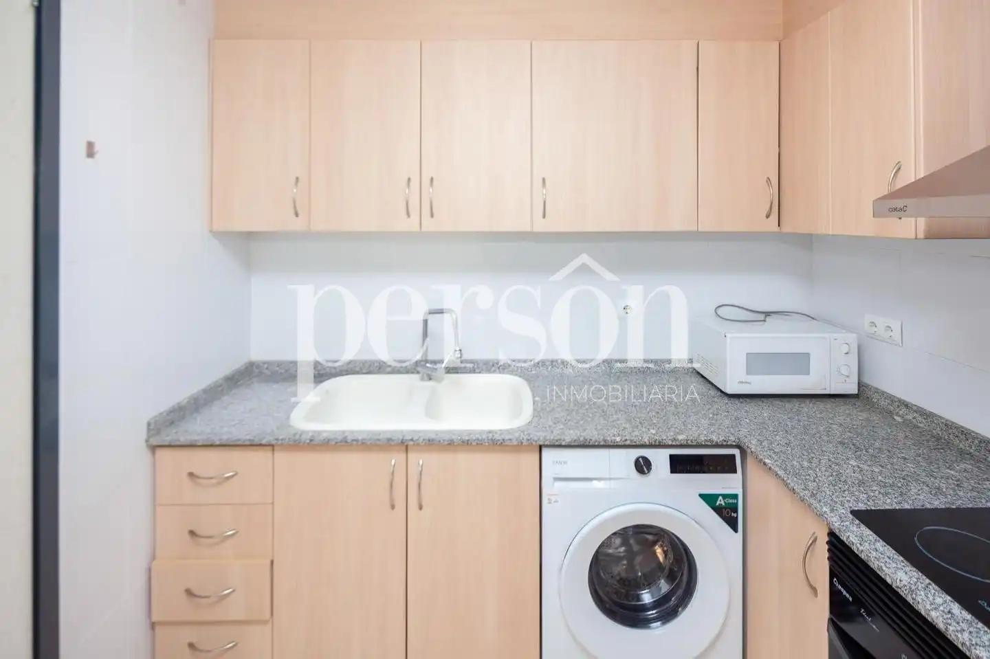Cocina de Piso de alquiler en Valencia con Aire acondicionado y Amueblado
