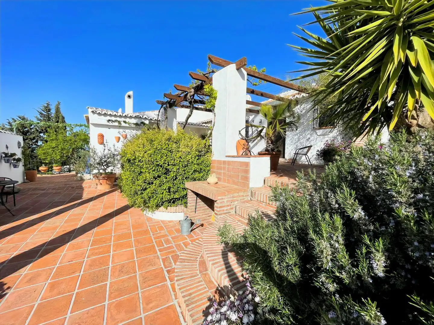 Garten von Country house zum Verkauf in Villanueva de la Concepción mit Klimaanlage, Heizung und Privatgarten