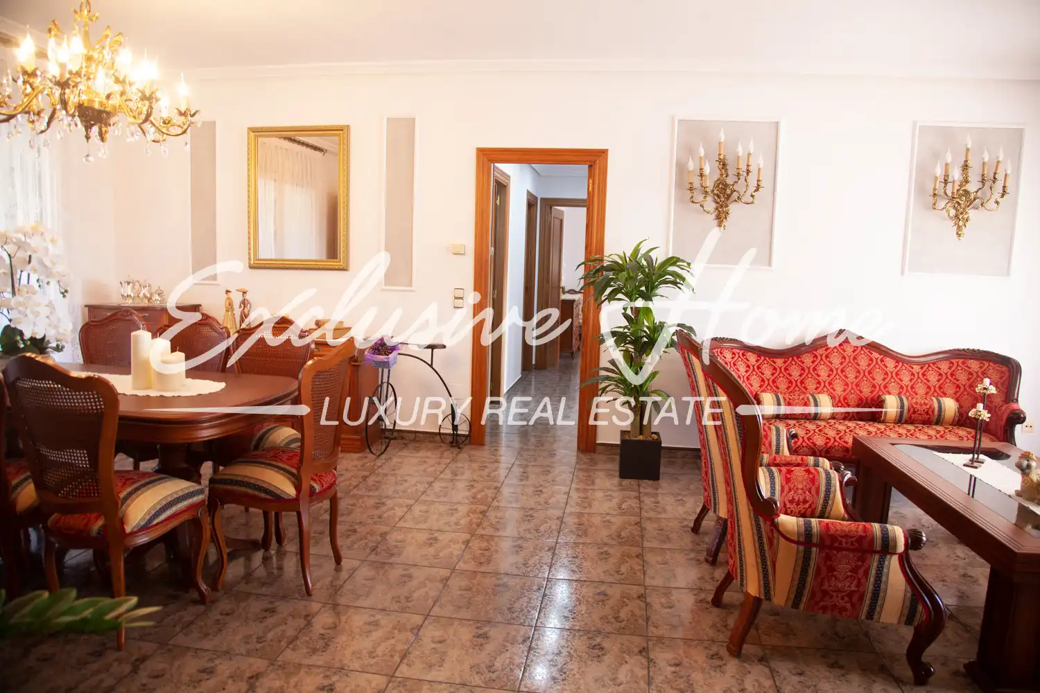Dining room of Attic for sale in Benicarló  with Air Conditioner, Terrace and Furnished