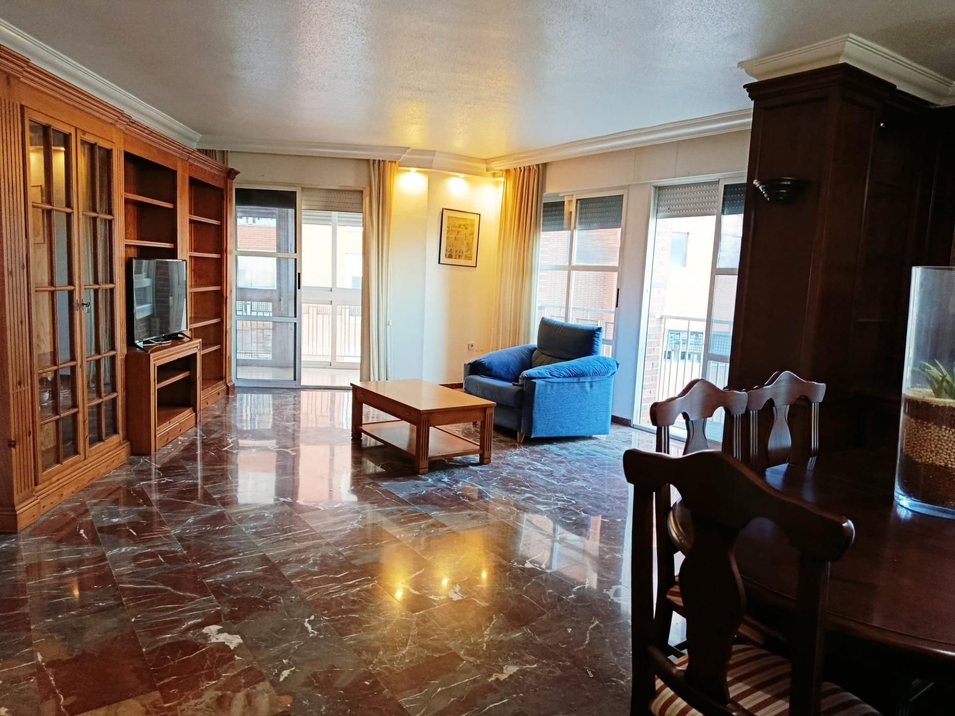 Sala de estar de Piso en venta en Lorca con Jardín privado y Balcón