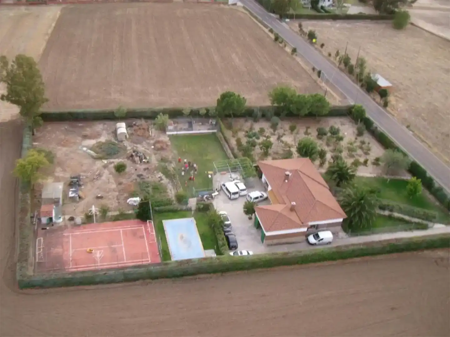 Jardín de Finca rústica en venta en Hormigos con Aire acondicionado, Jardín privado y Parquet