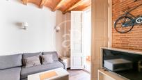 Living room of Flat for sale in  Barcelona Capital  with Air Conditioner, Heating and Terrace