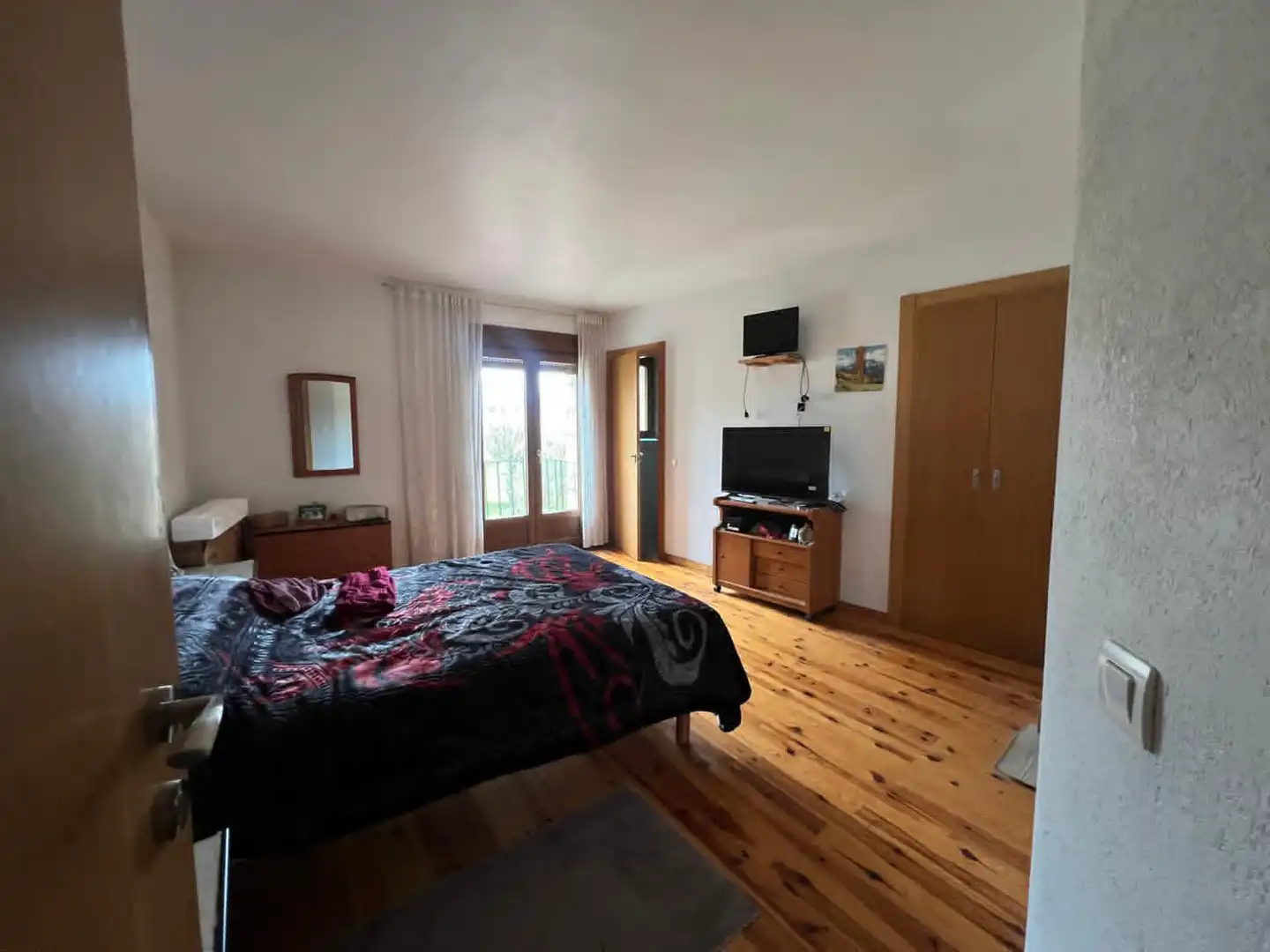 Habitación de Finca rústica en venta en Santibáñez del Val con Jardín privado, Parquet y Terraza