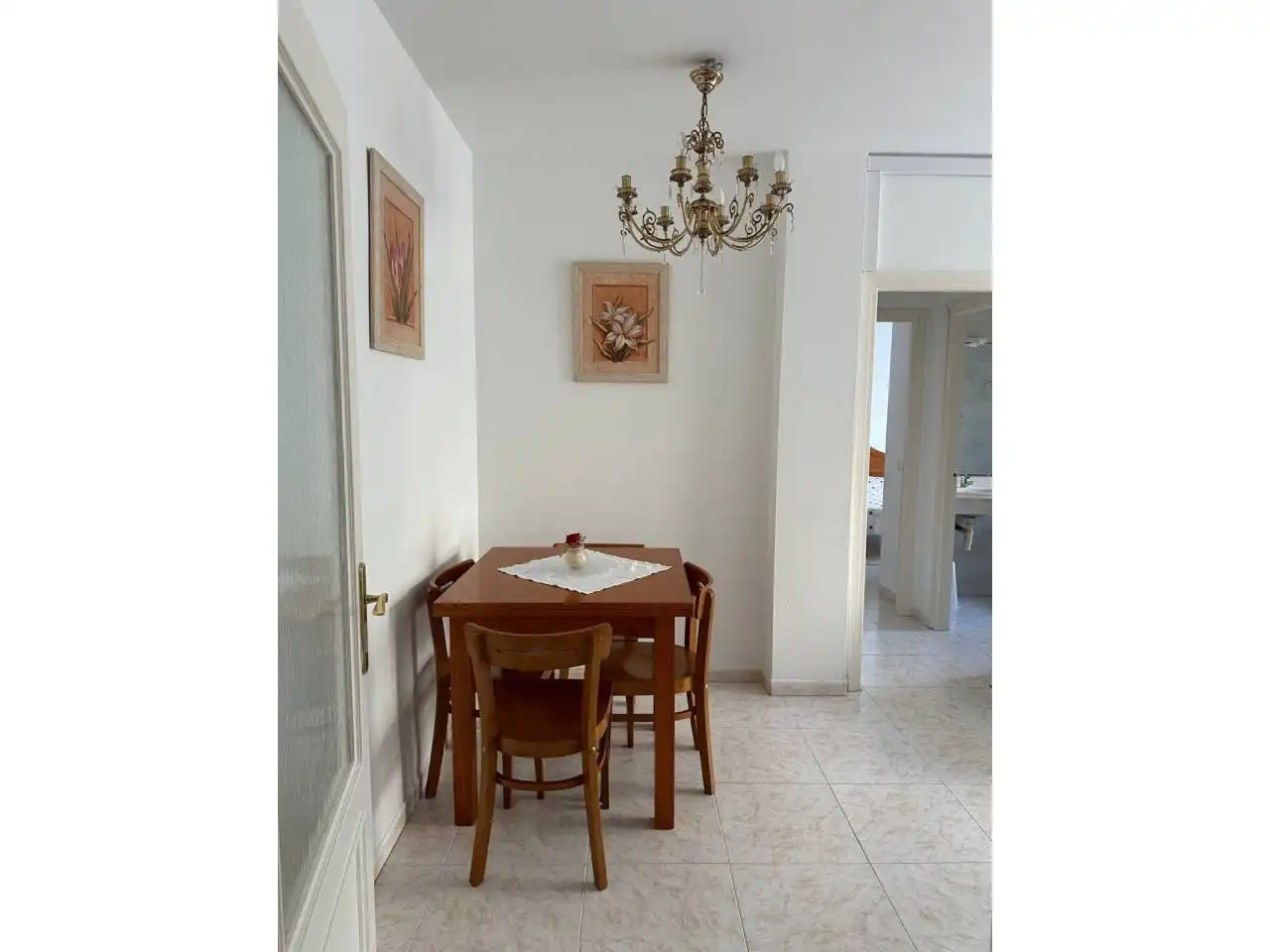 Dining room of Flat for sale in Lloret de Mar  with Heating, Furnished and Balcony
