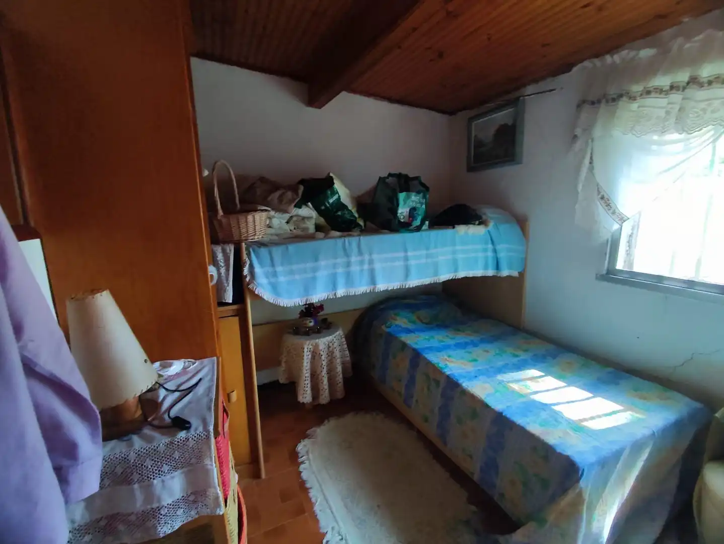 Habitación de Finca rústica en venta en Las Peñas de Riglos con Trastero, Amueblado y Balcón