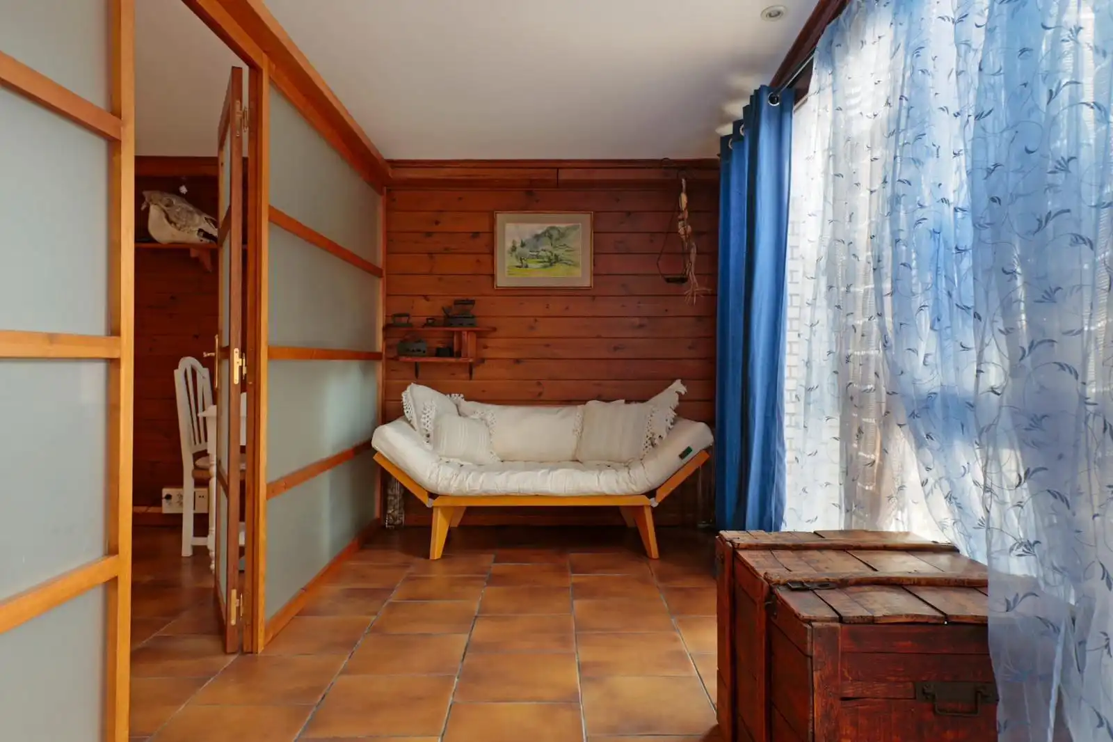 Sala d'estar de Casa o xalet en venda en Valladolid amb Aire condicionat, Calefacció i Jardí privat