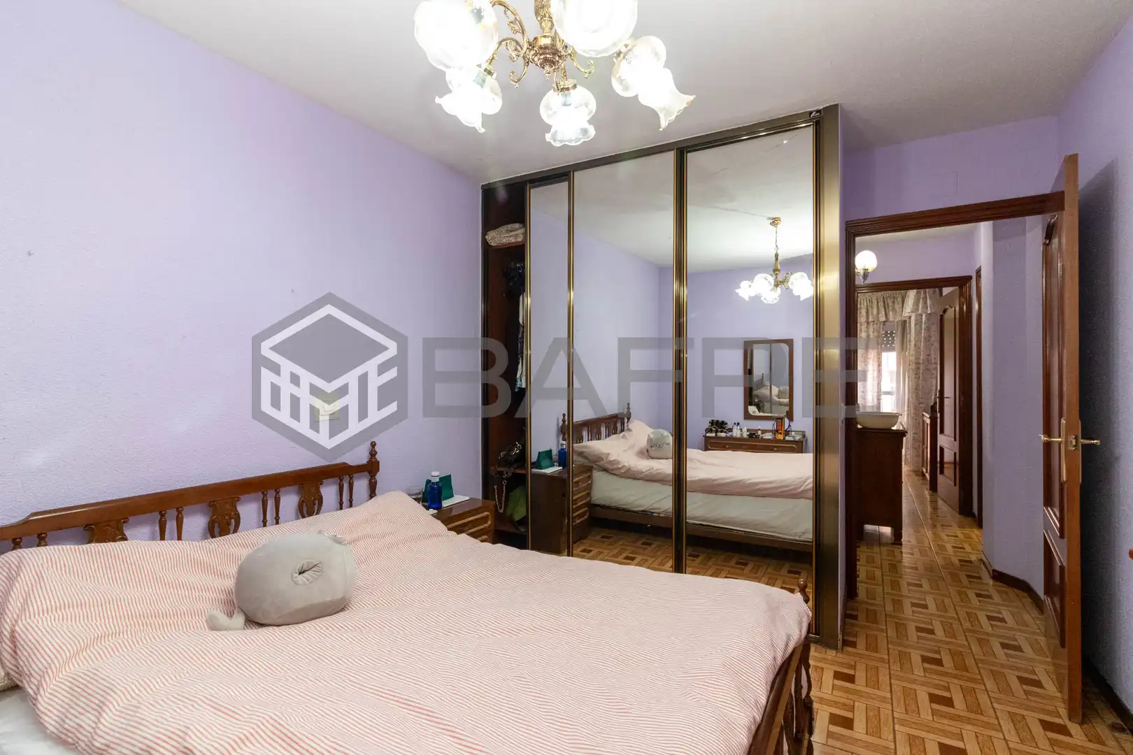 Schlafzimmer von Wohnung zum Verkauf in Madrid mit Heizung, Terrasse und Balkon