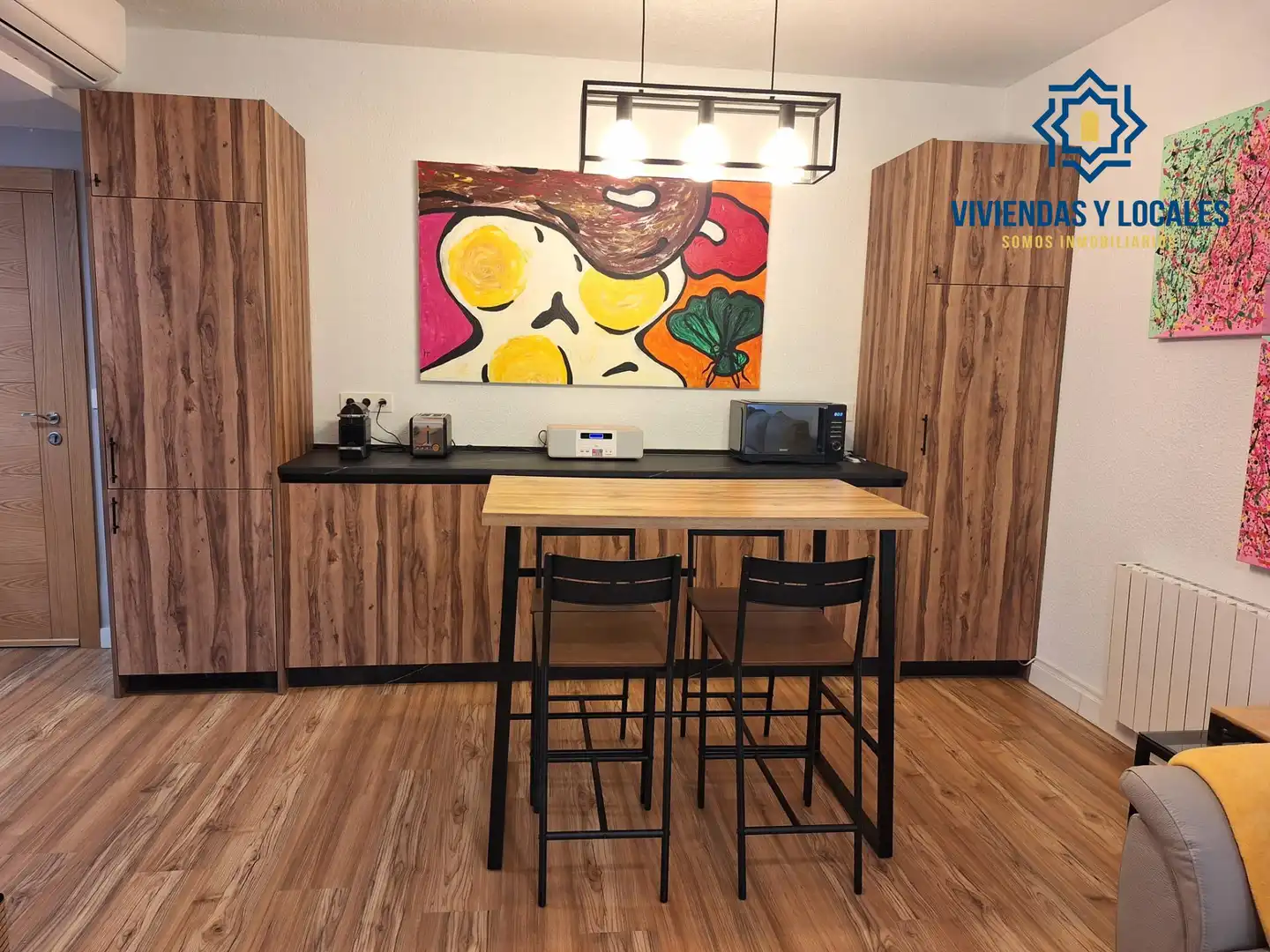 Kitchen of Flat for rent in Granada  with Air Conditioner, Heating and Private garden
