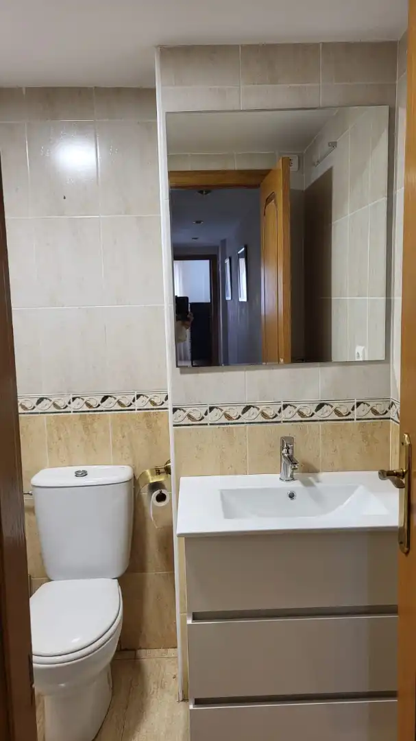 Baño de Ático de alquiler en Sant Joan d'Alacant con Aire acondicionado, Calefacción y Terraza