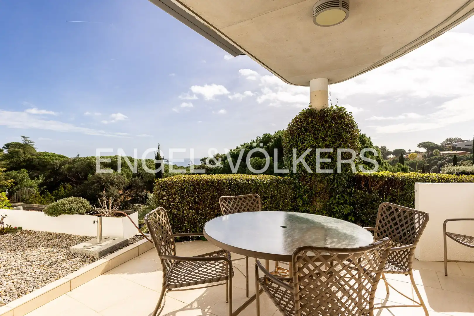 Terraza de Casa o chalet en venta en Sant Andreu de Llavaneres con Calefacción, Jardín privado y Parquet