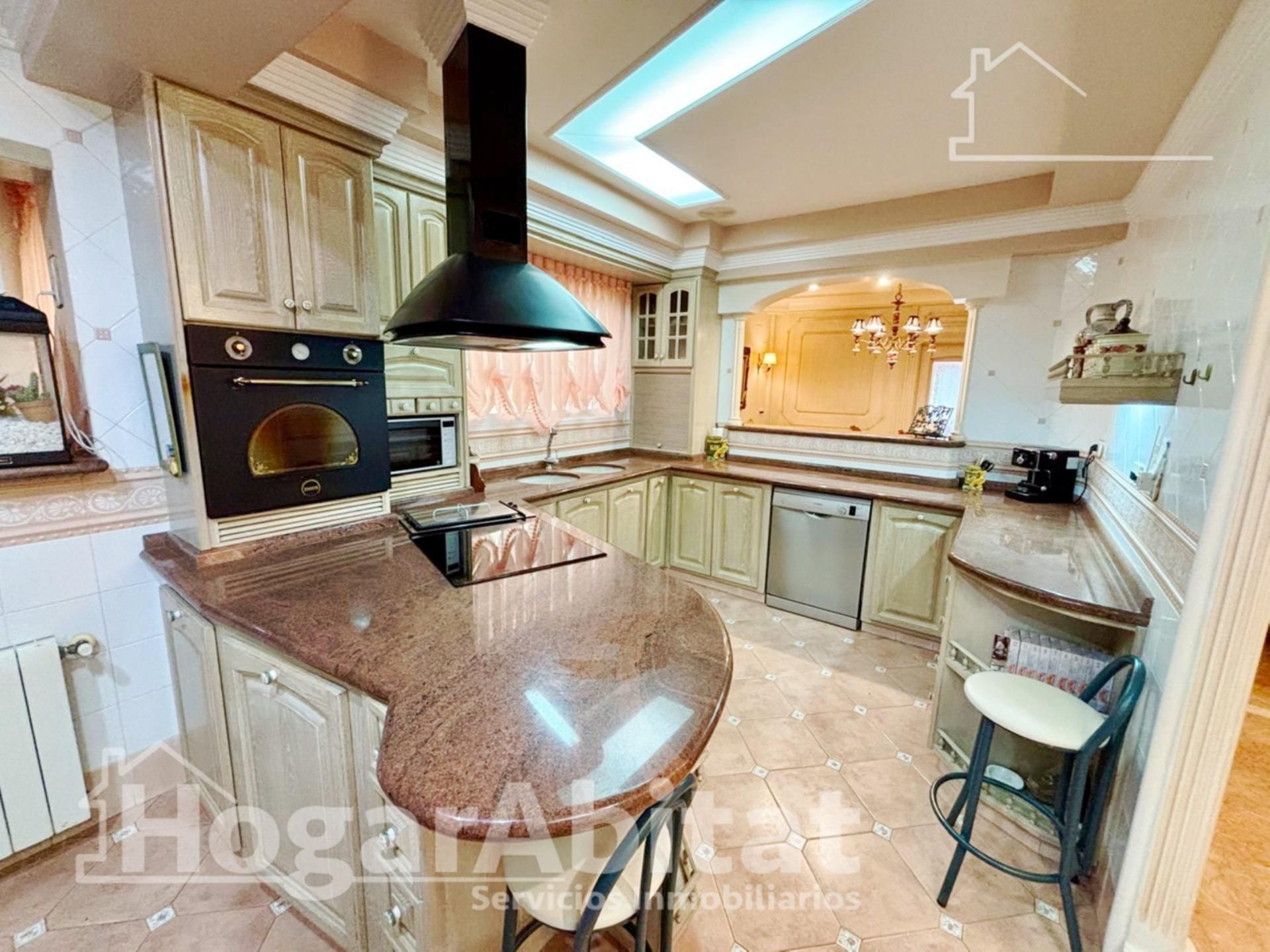 Kitchen of Flat for sale in Sueca  with Heating, Storage room and Balcony