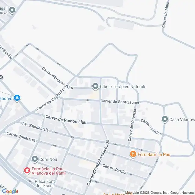 Wohnung zum Verkauf in CL EUGENI D'ORS, D',20 Esc:1 Pl:2 Pt:06 Vilanova d