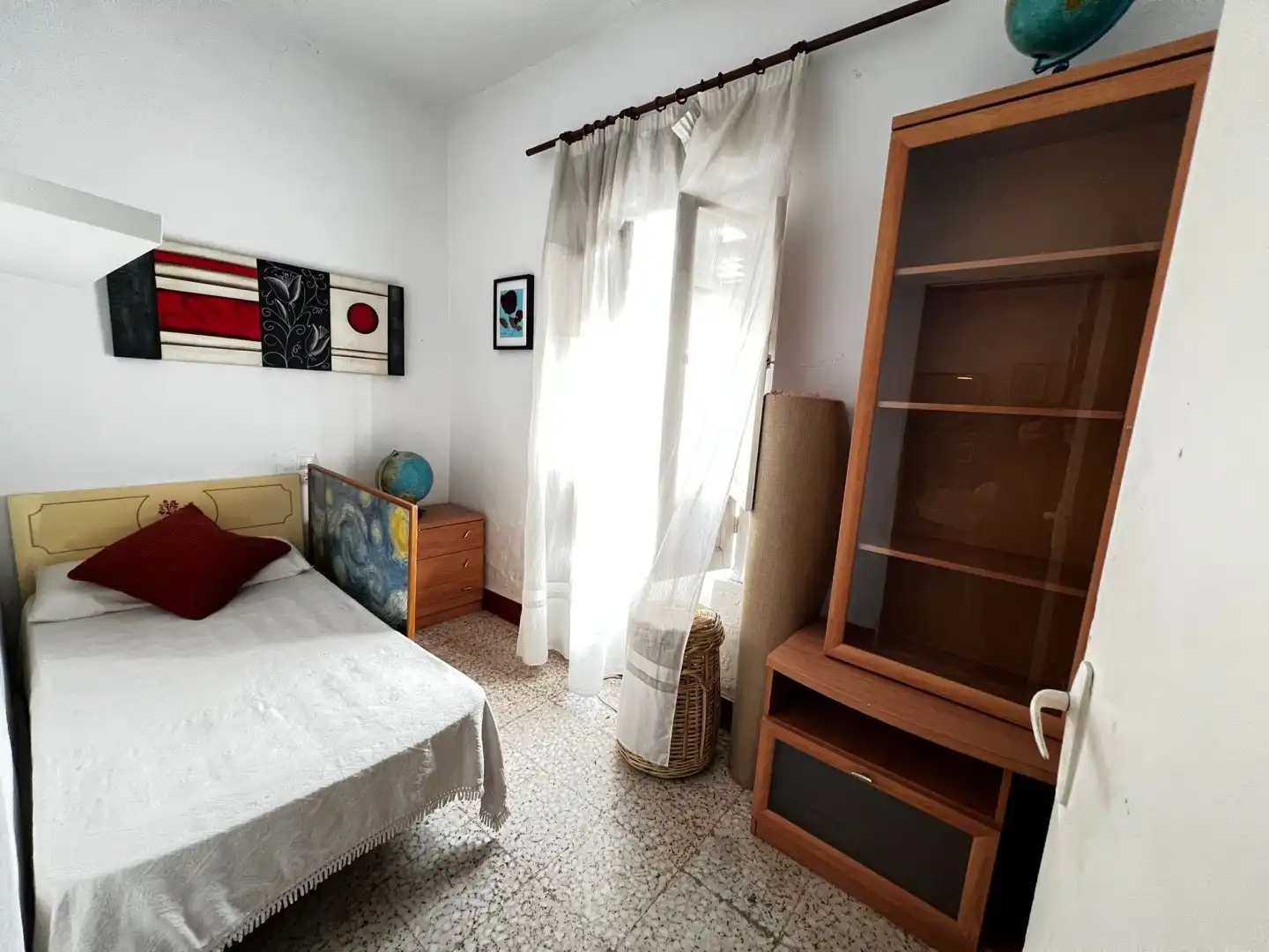 Bedroom of Houses for sale in Aznalcázar  with Air Conditioner, Heating and Terrace