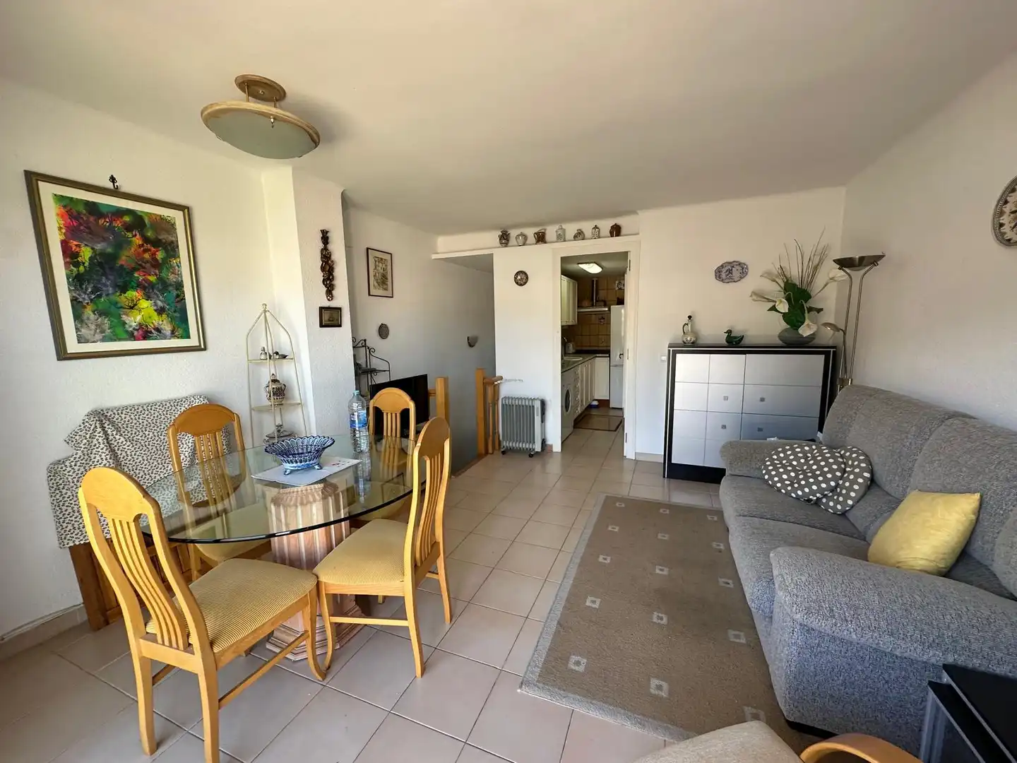 Dining room of Duplexes for sale in Roses  with Terrace and Furnished