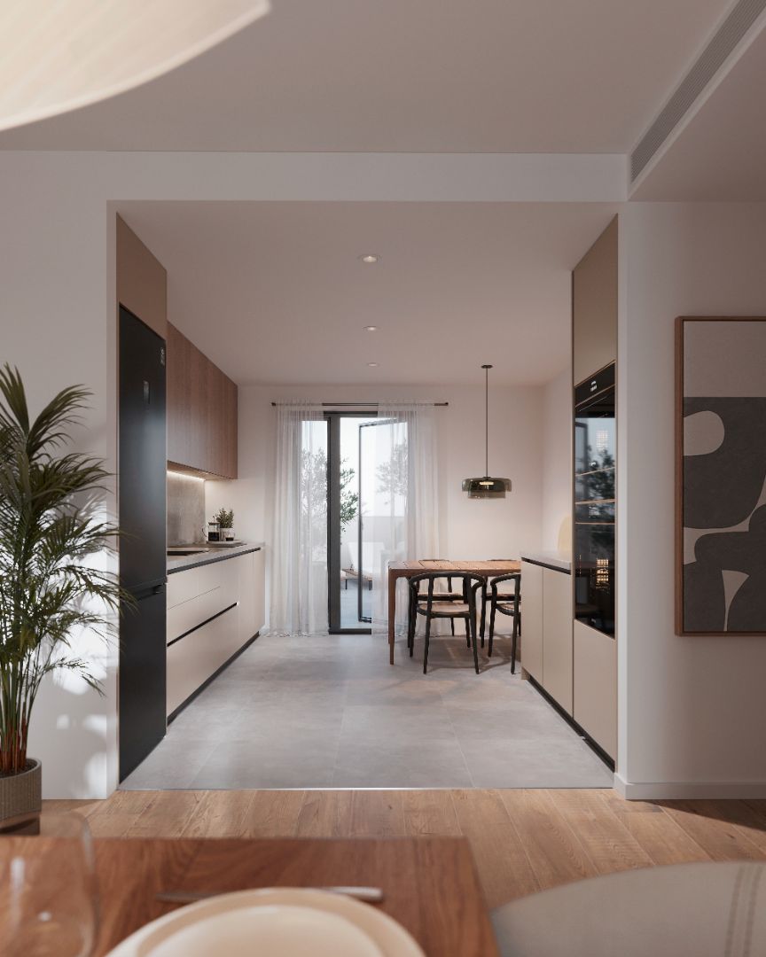 Kitchen of Flat for sale in Cardedeu  with Heating, Private garden and Parquet flooring