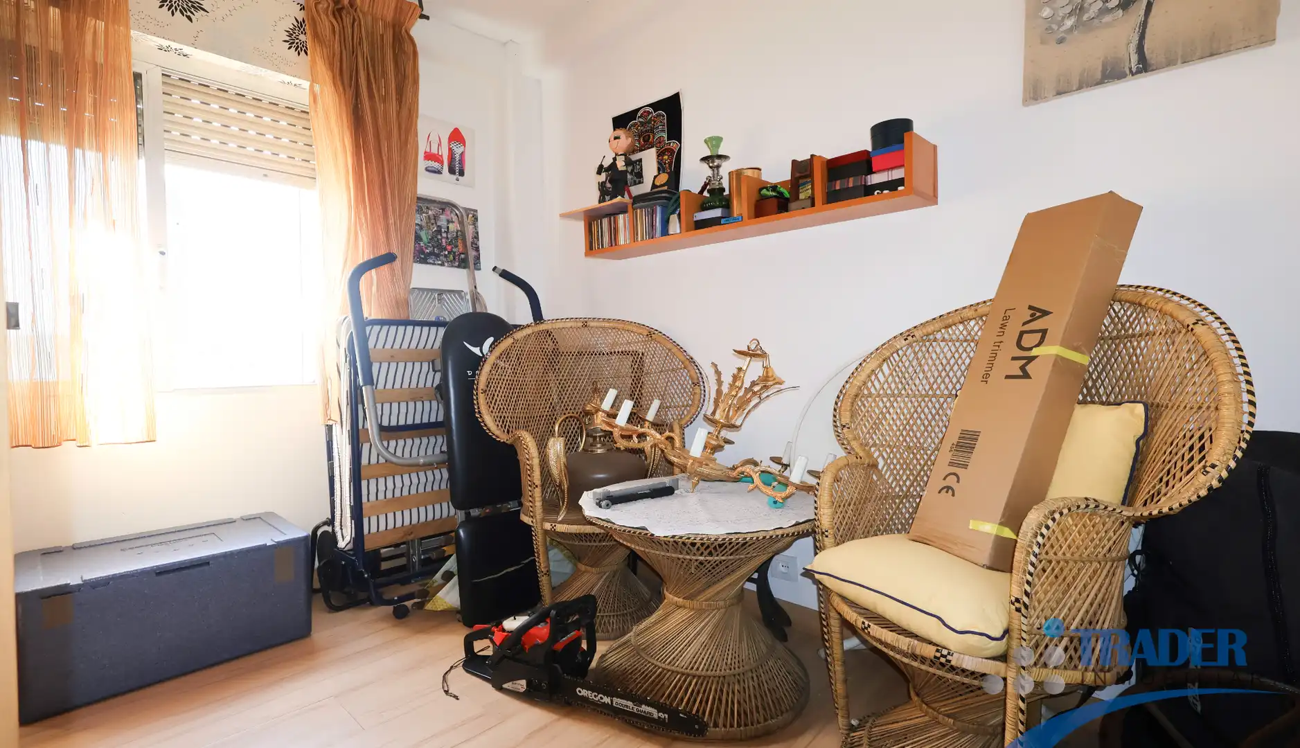 Living room of Flat for sale in Móstoles  with Terrace and Balcony