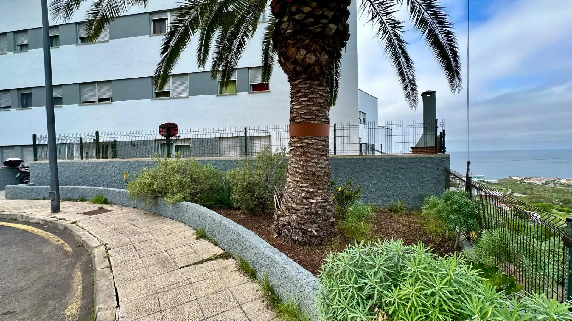 Vista exterior de Pis en venda en San Cristóbal de la Laguna amb Jardí privat