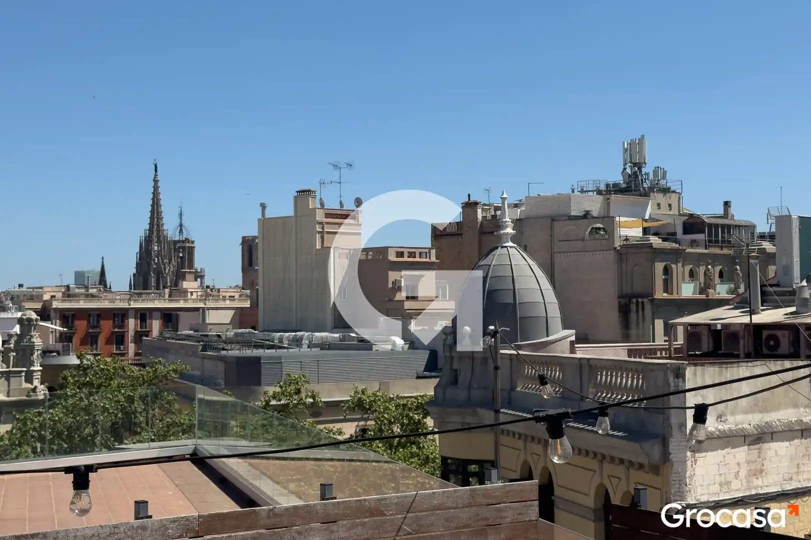 Vista exterior de Dúplex en venda en Barcelona amb Aire condicionat, Calefacció i Terrassa