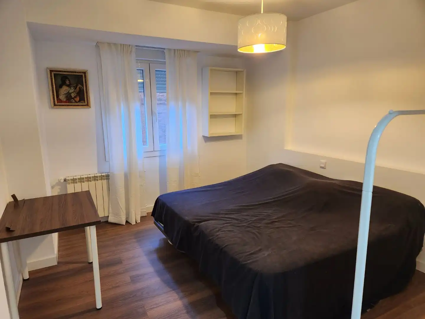 Schlafzimmer von Wohnung zur Miete in Benavente mit Terrasse, Möbliert und Ofen