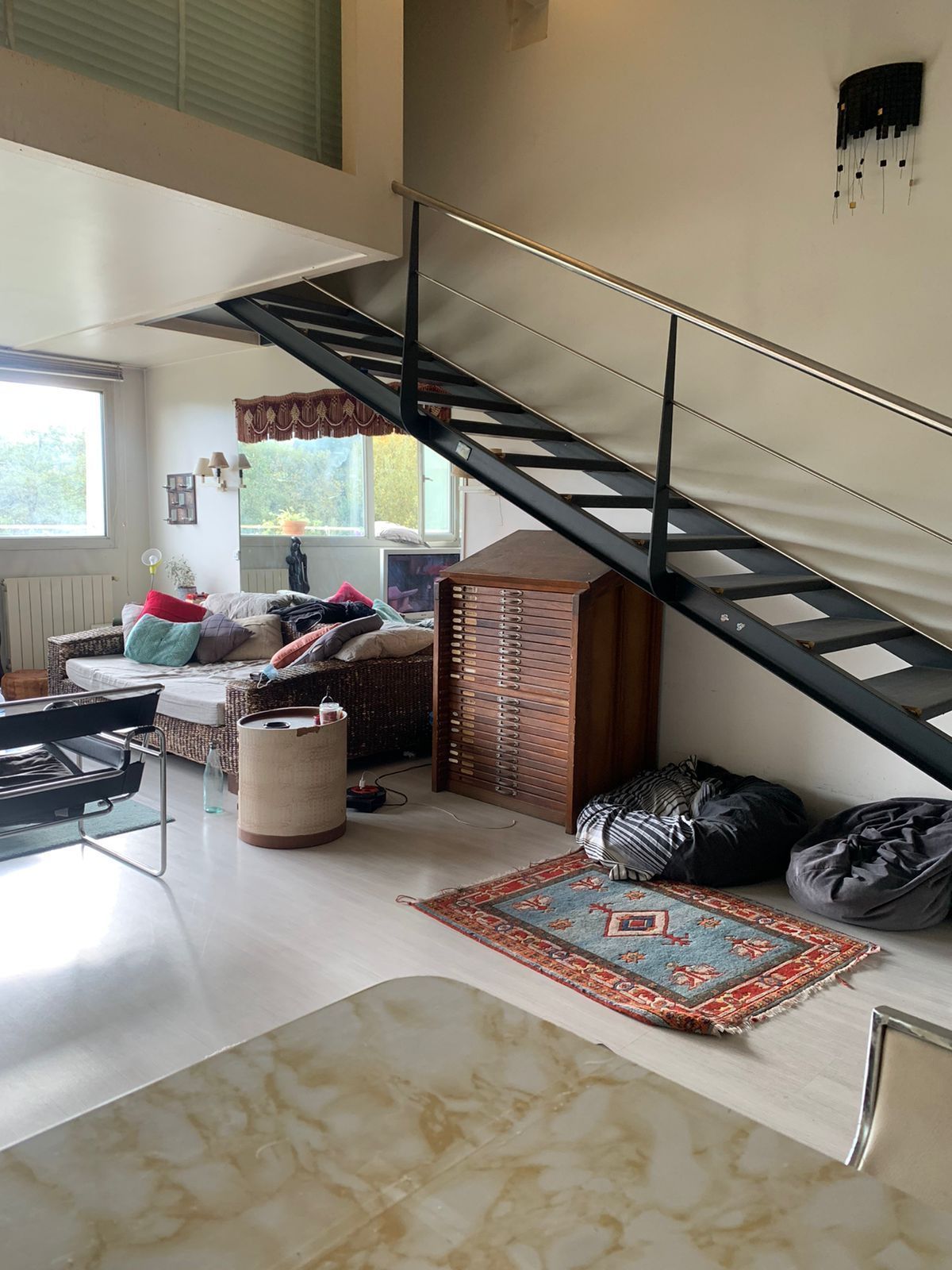 Living room of Flat for sale in Donostia - San Sebastián   with Heating and Furnished